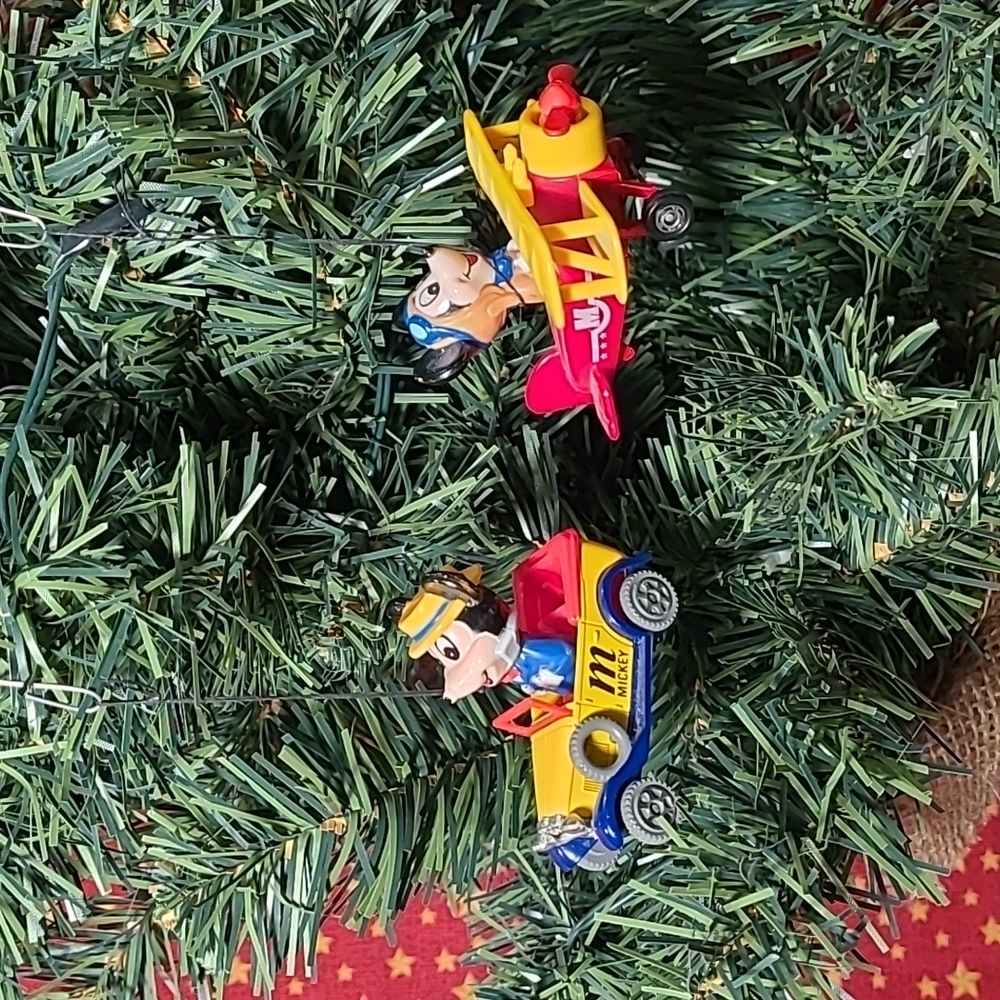 Walt Disney Productions Mickey Mouse Car & Biplane